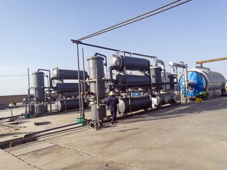 Waste Tire Pyrolysis Equipment Waste Tire Pyrolysis Equipment